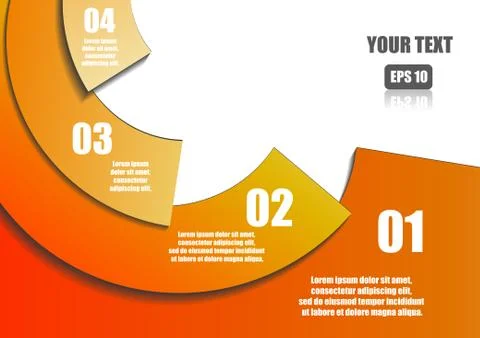 Vector : Abstract curve on white background Stock Illustration