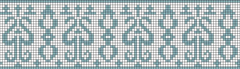 Vector abstract decorative pixel art illustration. Stockillustratie