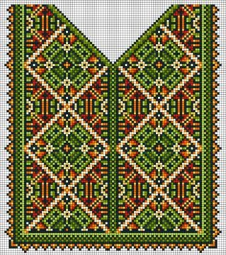 Vector abstract decorative pixel art illustration. 스톡 일러스트