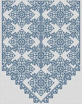 Vector abstract decorative pixel art illustration. Illustrazione stock