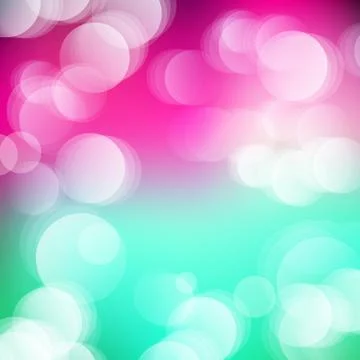Vector abstract defocused bokeh lights background. Festive blurred backgrou.. Stock Illustration