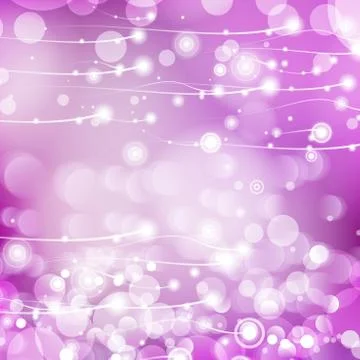 Vector abstract defocused bokeh lights background. Stylish hipster blurry bac Stock Illustration