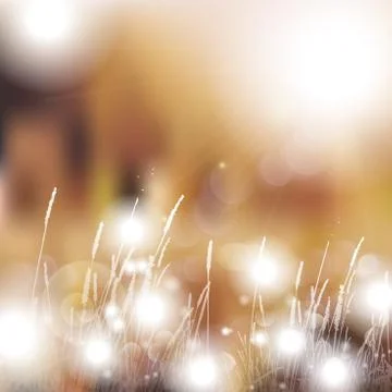 Vector abstract defocused bokeh lights nature spring summer background. Styli Stock Illustration