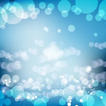 Vector abstract defocused bokeh lights background. Stylish hipster blurry bac Stock Illustration