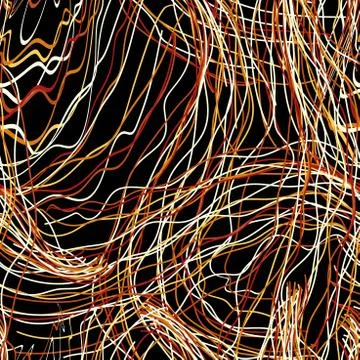 Vector abstract design banner template. Pattern dynamic lines. Stock Illustration