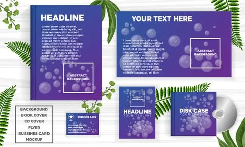 Vector abstract design banner web template - vector Stock Illustration