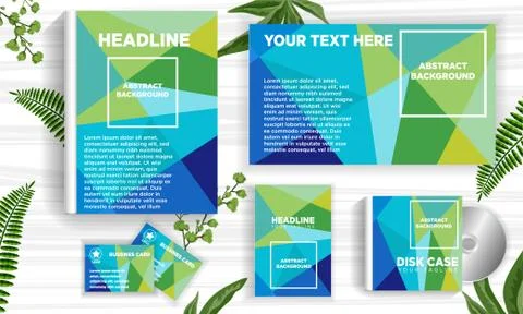 Vector abstract design banner web template. - Vector Stock Illustration