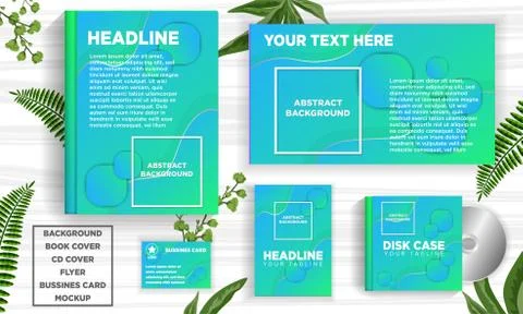 Vector abstract design banner web template. - Vector Stock Illustration