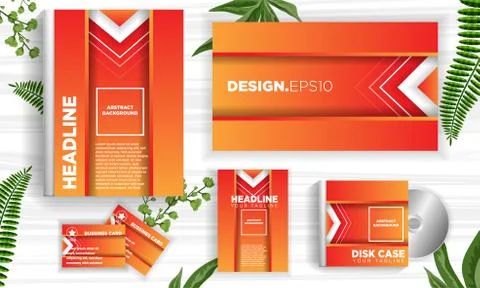 Vector abstract design banner web template. - Vector Stock Illustration
