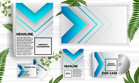 Vector abstract design banner web template. - Vector Stock Illustration