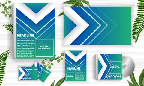 Vector abstract design banner web template. - Vector Stock Illustration
