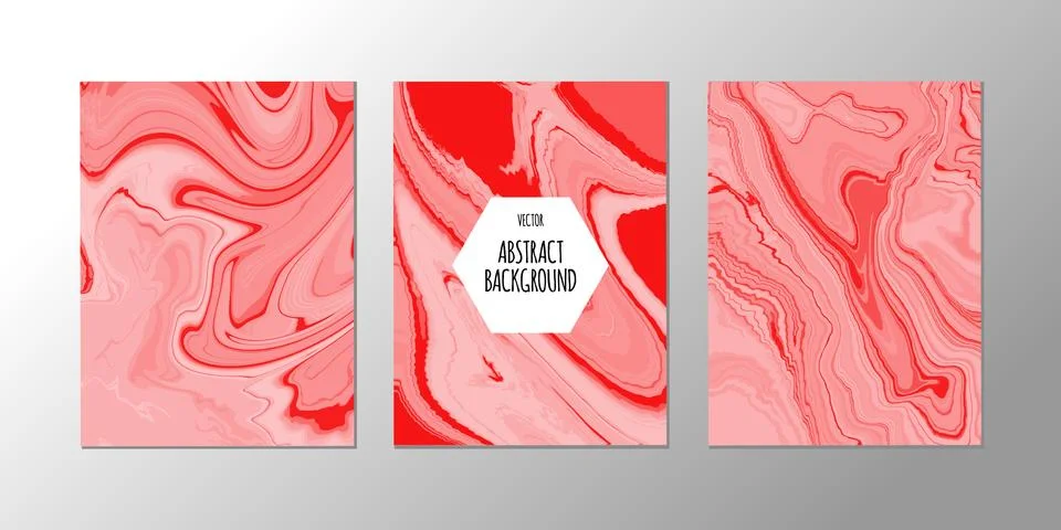 Vector abstract design trend to backgrounds marble texture, abstract fluid Stock Illustration