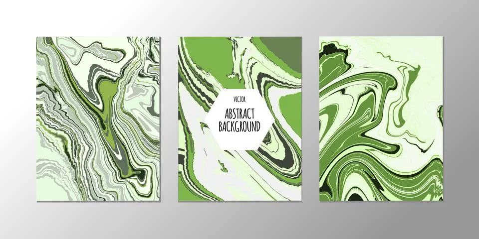 Vector abstract design trend to backgrounds marble texture, abstract fluid Stock Illustration