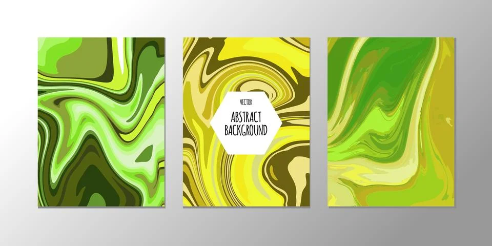 Vector abstract design trend to backgrounds marble texture, abstract fluid Stock Illustration