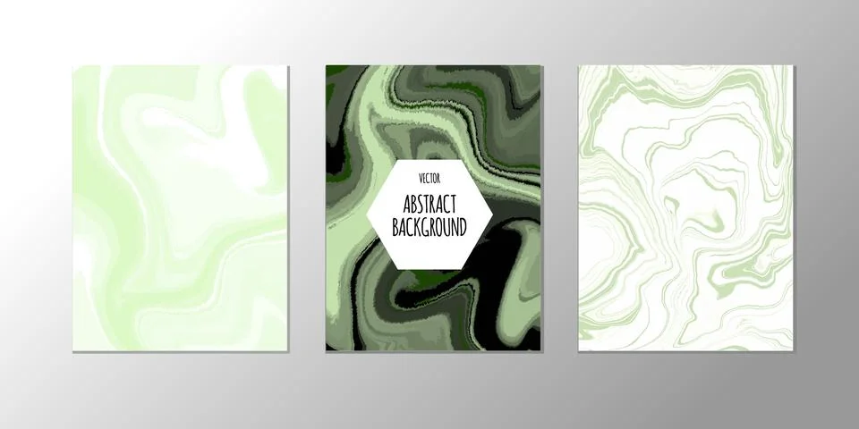 Vector abstract design trend to backgrounds marble texture, abstract fluid Stock Illustration