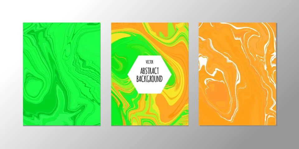 Vector abstract design trend to backgrounds marble texture, abstract fluid Stock Illustration