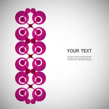 Vector abstract DNA icon eps Stock Illustration