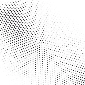 Vector abstract dotted halftone texture Stock Illustration