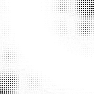 Vector abstract dotted halftone texture Stock Illustration