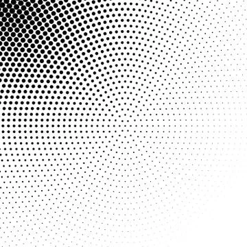 Vector abstract dotted halftone texture Stock Illustration