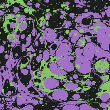 Vector abstract ebru marbling background. Stock Illustration