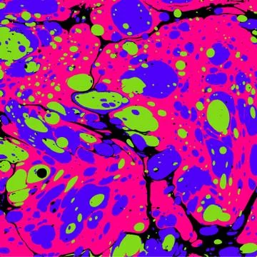 Vector abstract ebru marbling background. Stock Illustration