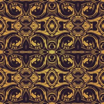 Vector abstract ebru marbling background. Stock Illustration