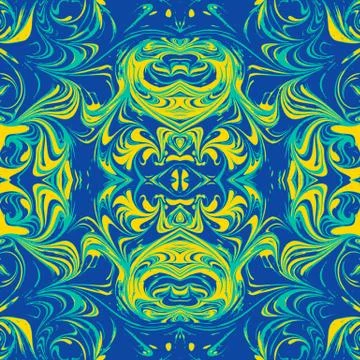 Vector abstract ebru marbling background. 스톡 일러스트