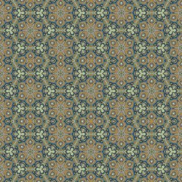 Vector abstract ethnic hand drawn background Stock Illustration