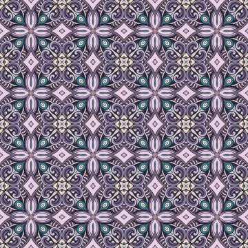 Vector abstract ethnic hand drawn background 스톡 일러스트