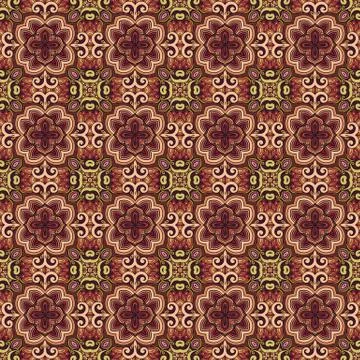 Vector abstract ethnic hand drawn background 스톡 일러스트