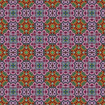 Vector abstract ethnic hand drawn background 스톡 일러스트