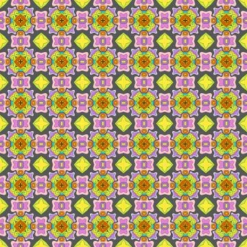 Vector abstract ethnic hand drawn background 스톡 일러스트