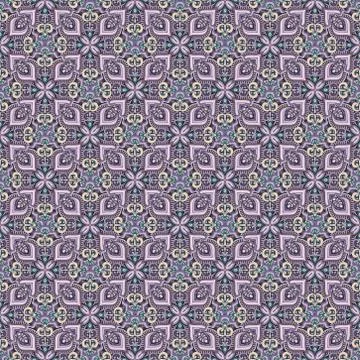 Vector abstract ethnic hand drawn background Stock Illustration