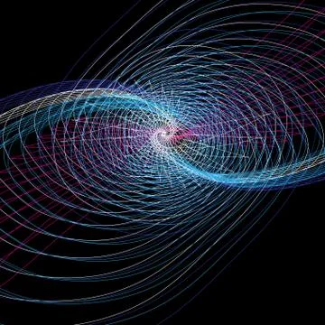 Vector abstract fantasy background Stock Illustration