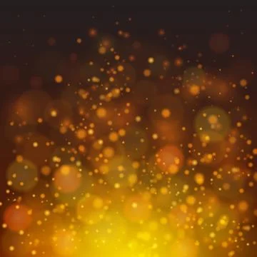 Vector abstract fire bokeh background Stock Illustration