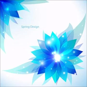 Vector abstract flower background イラスト素材