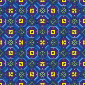 Vector abstract flower pattern paper for scrapbook Stock Illustration