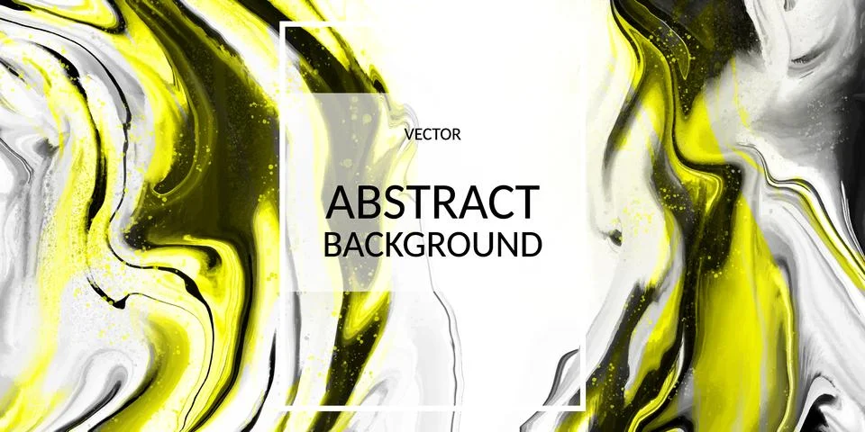 Vector abstract fluid texture, Fluid design background Stock Illustration