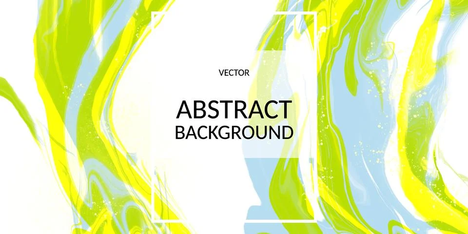 Vector abstract fluid texture, Fluid design background Stock Illustration