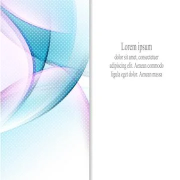 Vector abstract flyer Stock Illustration