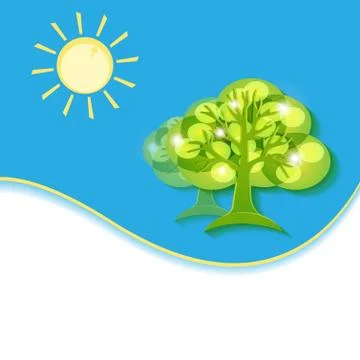 Vector abstract flyer Stock Illustration