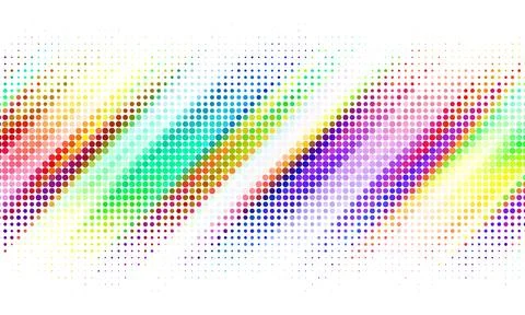 Vector abstract futuristic particle background. Overlay halftone background. Illustrazione stock