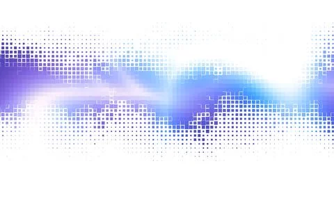 Vector abstract futuristic particle background. Overlay halftone background. Illustrazione stock