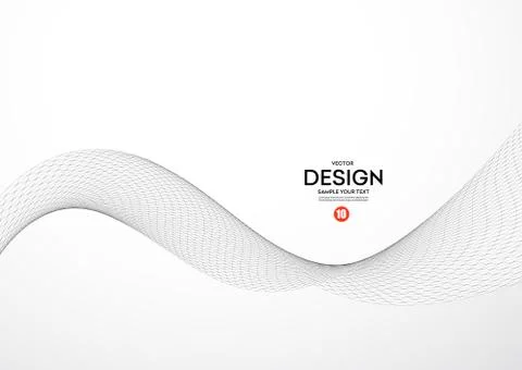 Vector abstract geometric background. Grid construction design Illustrazione stock