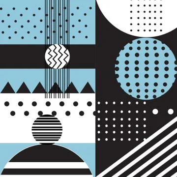 Vector abstract geometric background Illustrazione stock