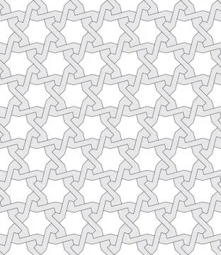 Vector abstract geometric background. Intertwined lines. 스톡 일러스트