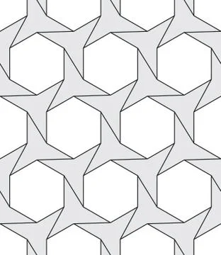 Vector abstract geometric background. Intertwined lines. Illustrazione stock