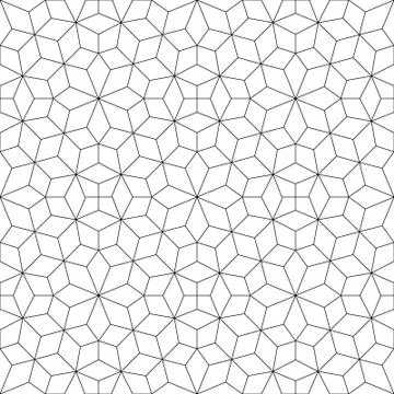 Vector abstract geometric background. Intertwined lines. Illustrazione stock