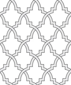 Vector abstract geometric background. Intertwined lines. 스톡 일러스트